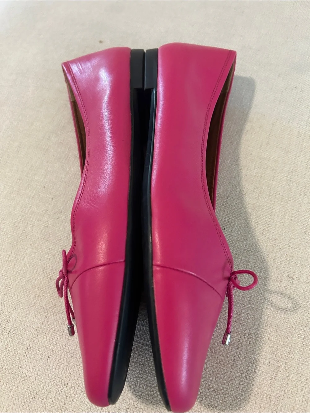 Vagabond Women's Jolin Bow Ballet Pump in Hyper Pink, Size EU40/US9.5,  NWOT